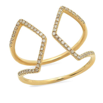 Double V Ring | Harrisons Collection